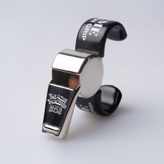 ACME THUNDERER FINGER GRIP WHISTLE NICKEL