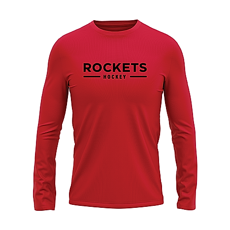 Rockets Performance Long Sleeve Tech Tee - Youth