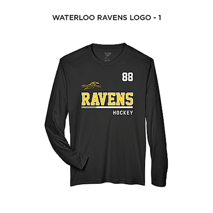 Ravens Performance Long Sleeve Tech Tee - Youth