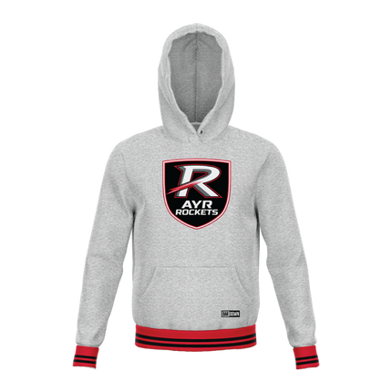 PRE ORDER - Bardown Rockets Adult Custom Fleece Stripe Hoody - ETA Early November