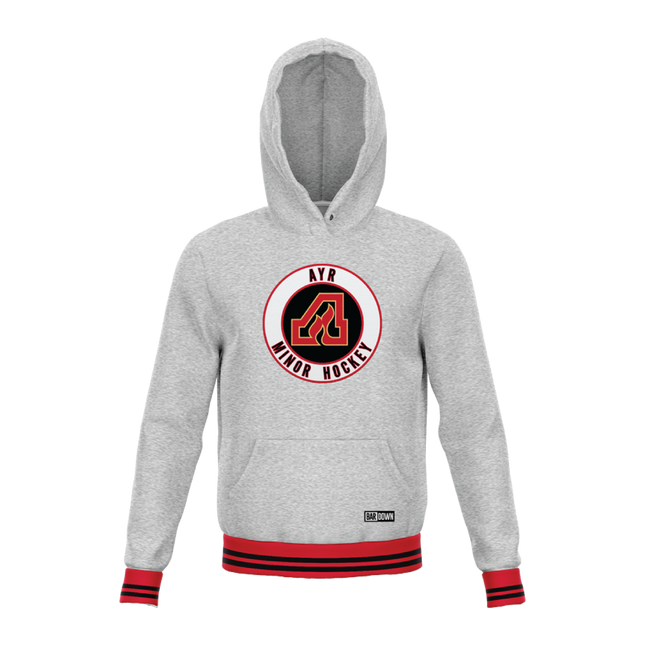PRE ORDER - Bardown Flames Youth Custom Fleece Stripe Hoody - ETA Early November