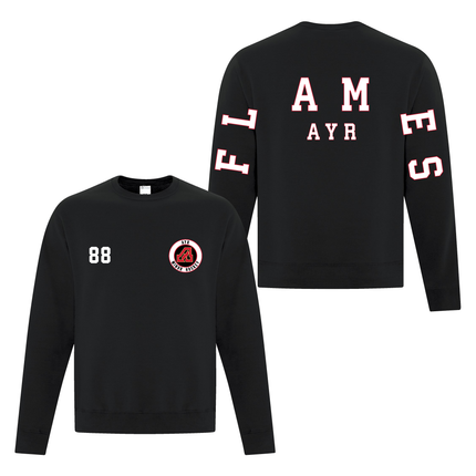 Flames Spirit Crewneck Sweater - Adult