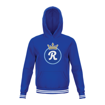 PRE ORDER - Royals 100MPH Youth Custom Fleece Stripe Hoody - ETA Early November