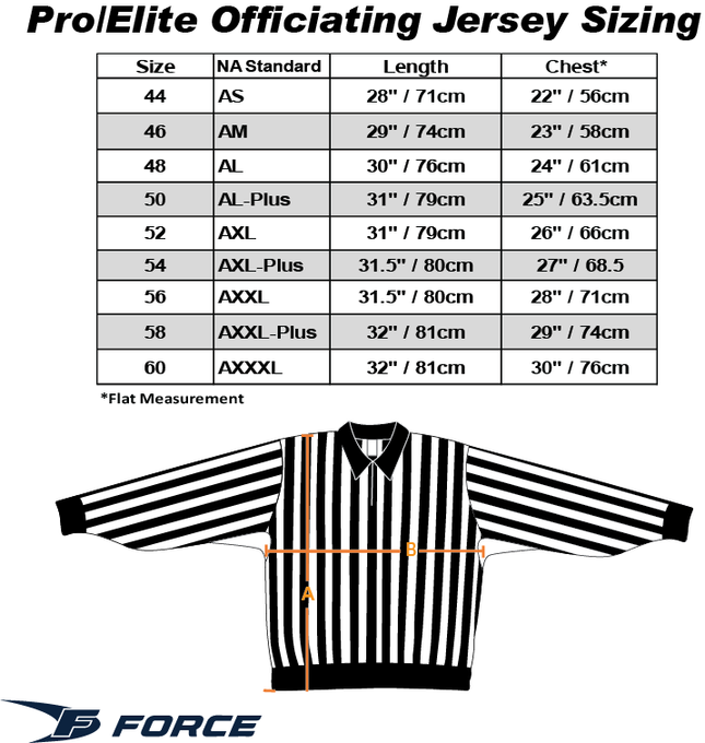Force PRO Officiating Jersey
