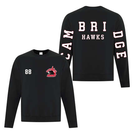 Hawks Spirit Crewneck Sweater - Adult
