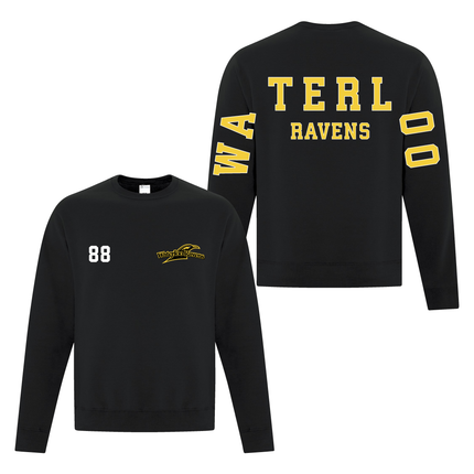 Ravens Spirit Crewneck Sweater - Adult