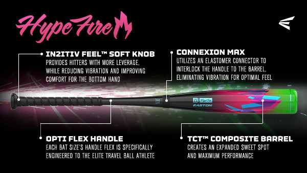 Easton 2027 Hype Fire -10 USSSA Bat
