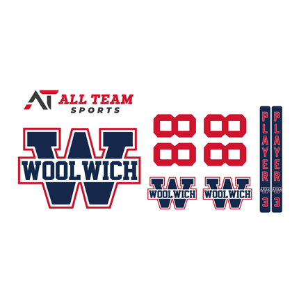 Woolwich Custom Player Sticker Kit