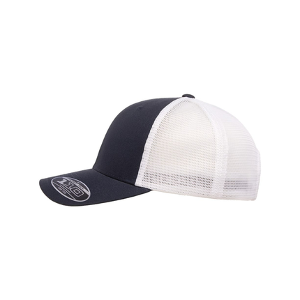 110M Mesh Snapback – Black/White