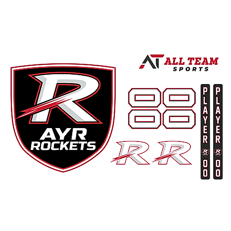 Rockets Player Sticker Kits