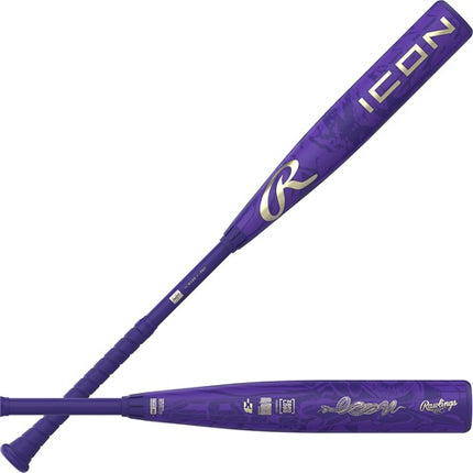 Rawlings Icon 2027 BBCOR -3 Baseball Bat